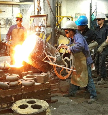 Quemador a gas para fundición 