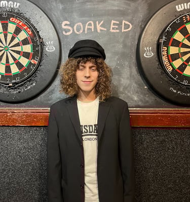 Soaked's frontman Brandon Frisby