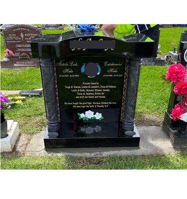 Beautiful granite headstone 