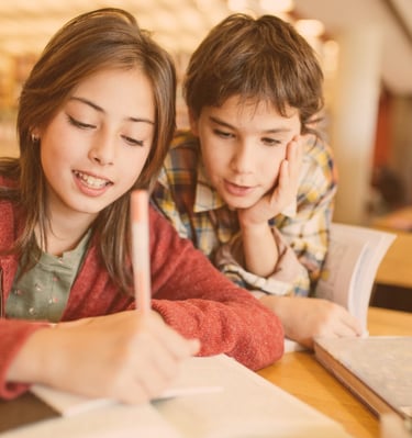 SWB Global Academy Nurturing Curious Minds Individualized Learning Students' learning by working together