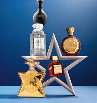 Niche and Luxury Fragrances for Him or Her. 