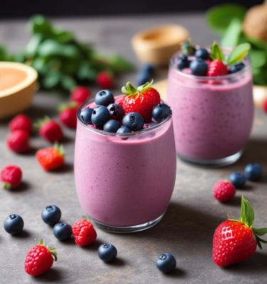 black berries on black surface