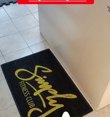 Felpudo personalizado con logo felpudo express 1