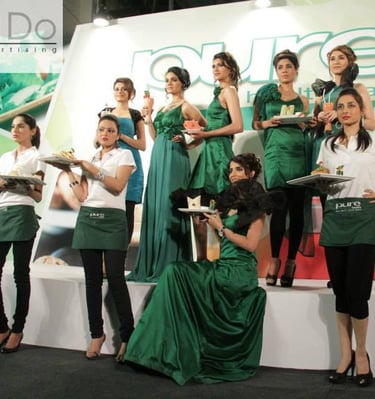 Pure Health Cafe Event Branding