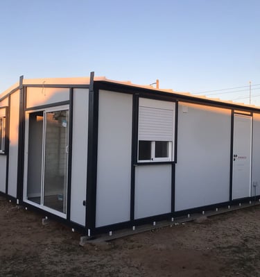 casa prefabricada con pannel Sándwich