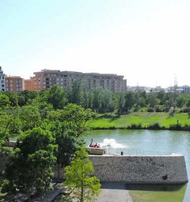 Lago del Parque de la Cabecera