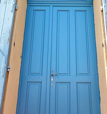 porte d'entree bois