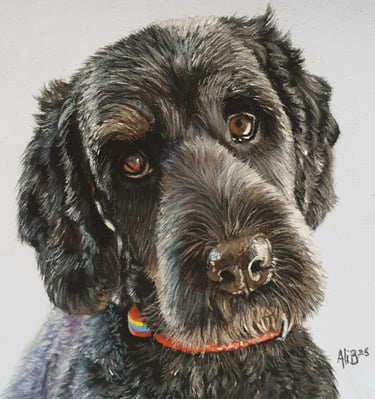 Pastel Portrait by Alison Burchert