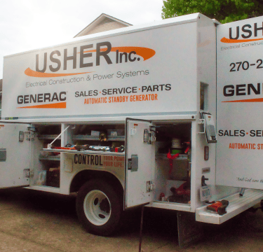 Usher Inc. Work Truck