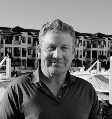 Ed Thurstan , founder of Yachts By Ed, at the marina