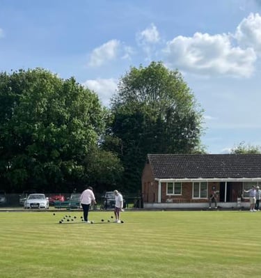 Nettleham Bowls Club Clubhouse and Green