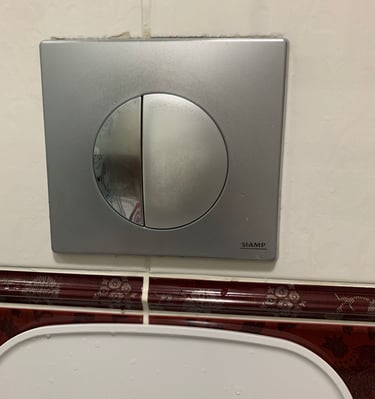 gömme rezervuar buton