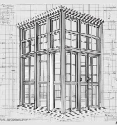 A spacious office area with open-plan desks and abundant natural light streaming through large windows.