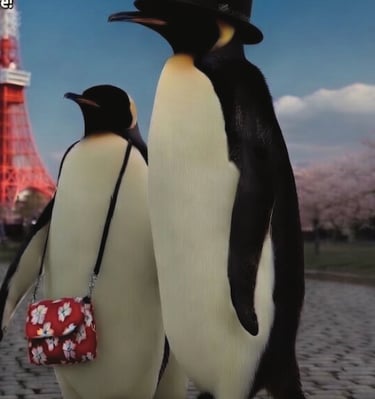 Poppy's feeling dapper in his new Trilby hat 