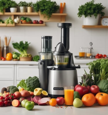 A colorful array of freshly squeezed vegetable juices in jars.