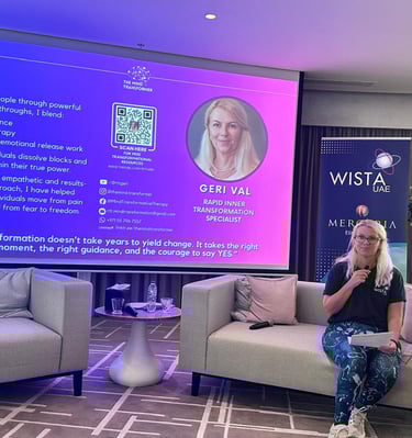 Geri Val - an Emotional & Mindset Mentor and transformational life coach for rapid mindful reset