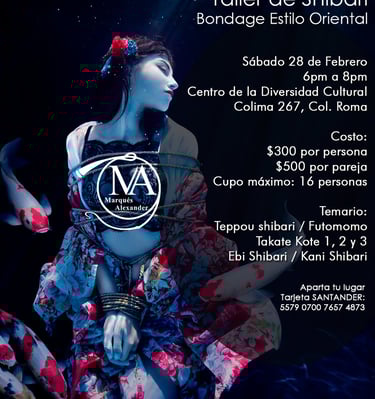 Taller Shibari, Shibari Mexico