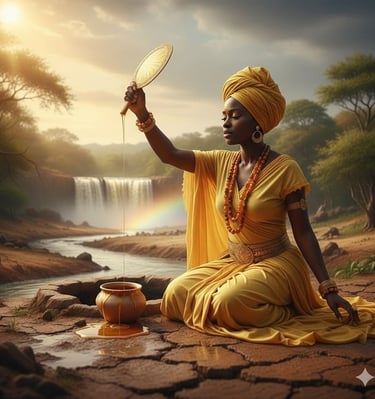 Oxum orixá da Fertilidade do Amor .