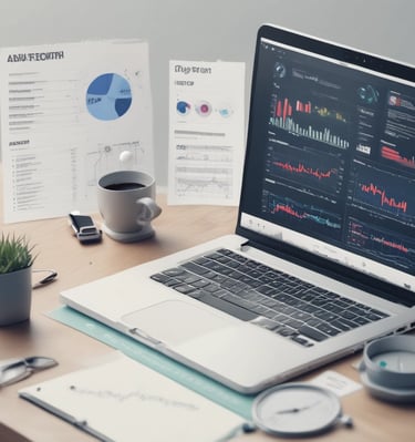 A close-up of handwritten notes and a coffee cup on a desk during a study session.