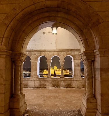 Parlamento di Budapest dal Bastione dei Pescatori