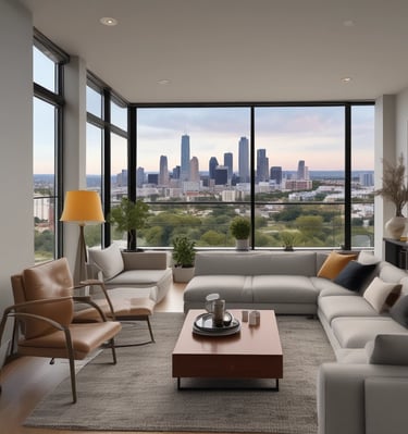 Commercial building exterior highlighting reflective window tint that cuts down heat and enhances energy efficiency.