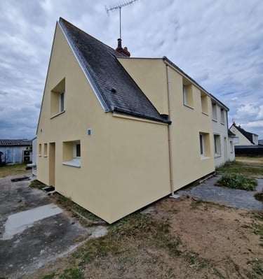 a house with a roof that has a roof that is not yet visible