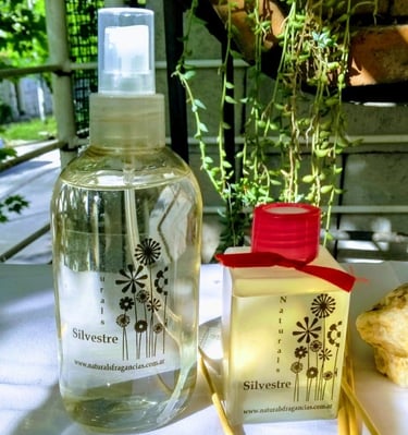 Perfumina y Difusor para ambientes para potenciar aromatización