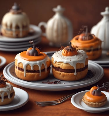 Creative pumpkin carving ideas for Halloween.