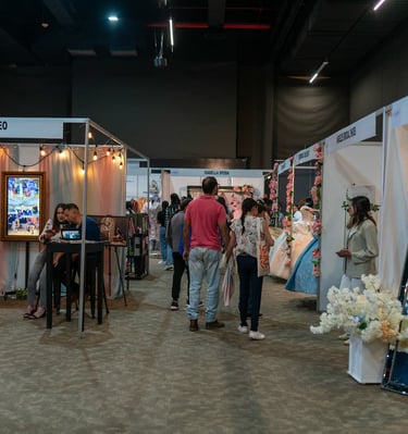 stands en expo celebraciones
