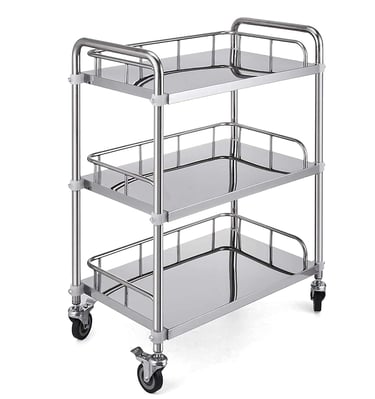 3 Layer Instrument Trolley