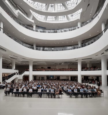 Photo showing a team meeting focusing on labor and social security law cases.
