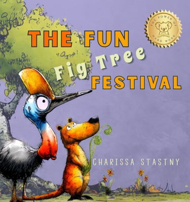 book cover - The Fun Fig Tree Festival by Charissa Stastny