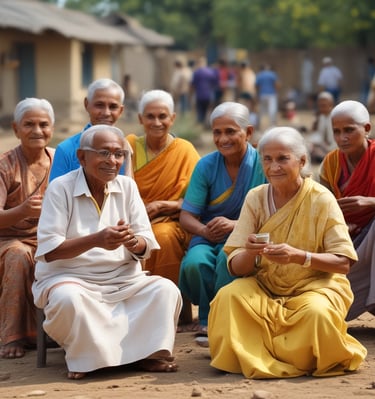 Volunteers distributing nutritious meals to families in need.