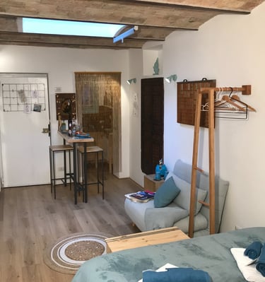 Stylish interior design at Studio Paolina Rome apartment