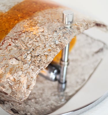 Set of 2 Murano Wall Lamps for A.V. Mazzega