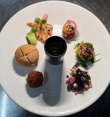 Gerecht van restaurant De Stal in Den Burg op Texel
