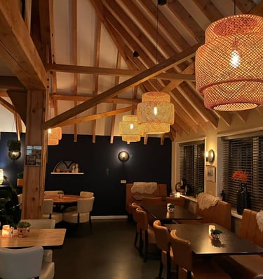 Sfeerimpressie van restaurant De Stal in Den Burg op Texel
