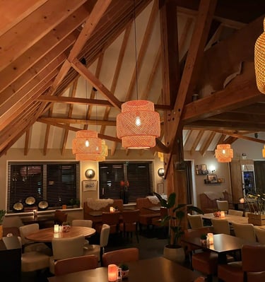 Sfeerimpressie van restaurant De Stal in Den Burg op Texel