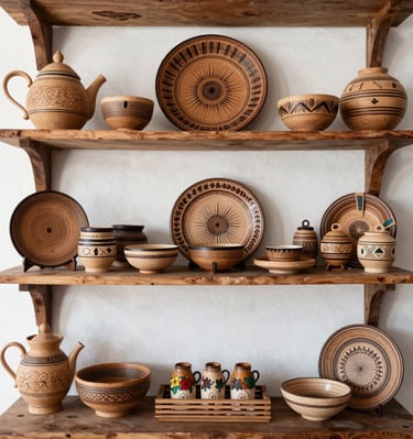 A smiling person holding a reusable shopping bag filled with sustainable products.
