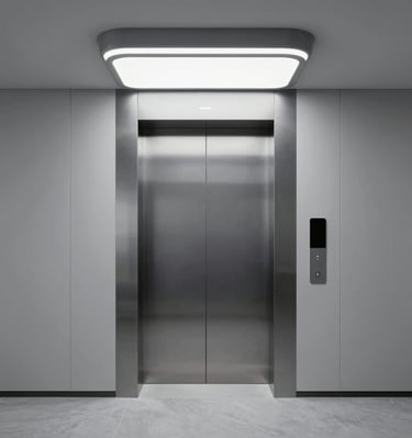 A laptop screen displaying a colorful digital design in progress.