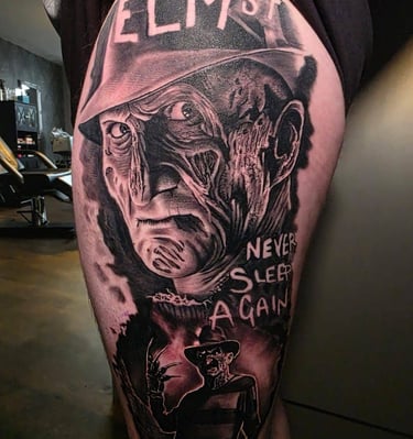 Nightmare on Elm Street Tattoo