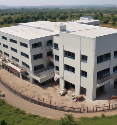 Exterior view of Varad Industries' facility located in MIDC Taloja, Maharashtra.