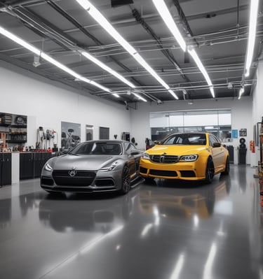 A close-up of a luxury car’s illuminated dashboard with subtle gold accents.
