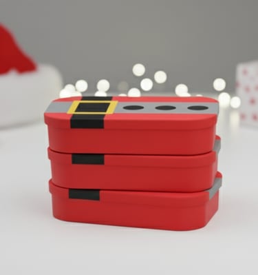 Imagen de unas caja impresa en 3D.