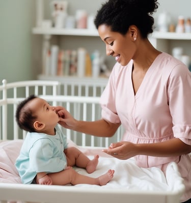 Kids enjoying outdoor playtime in a safe garden area with greenery.