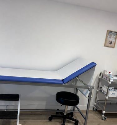 Salle de soins Cabinet infirmier à La Grande Motte situé à la résidence Le Fidji