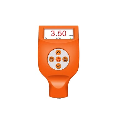 Digital coating thickness gauge with orange