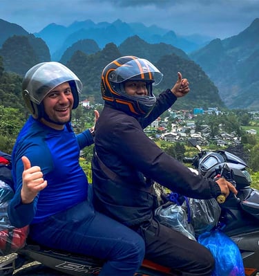 Tour en easyrider dans les montagnes du nord Vietnam