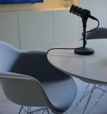 luxe inrichting op videopodcast op te nemen in Gelderland