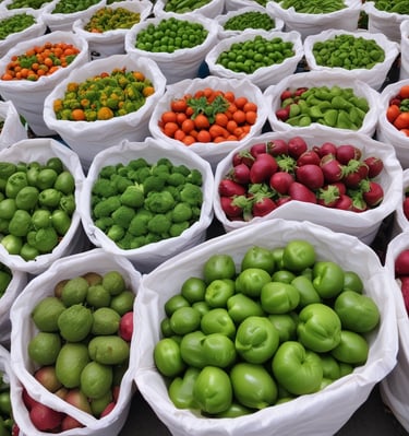 Close-up of aromatic Indian herbs drying in the sun.
